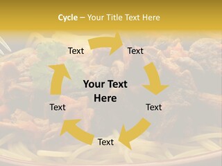 Mushroom Pasta Italy PowerPoint Template