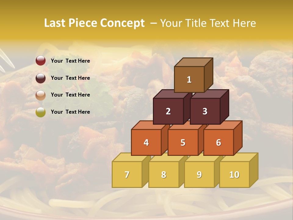 Mushroom Pasta Italy PowerPoint Template