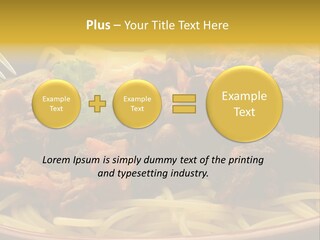 Mushroom Pasta Italy PowerPoint Template