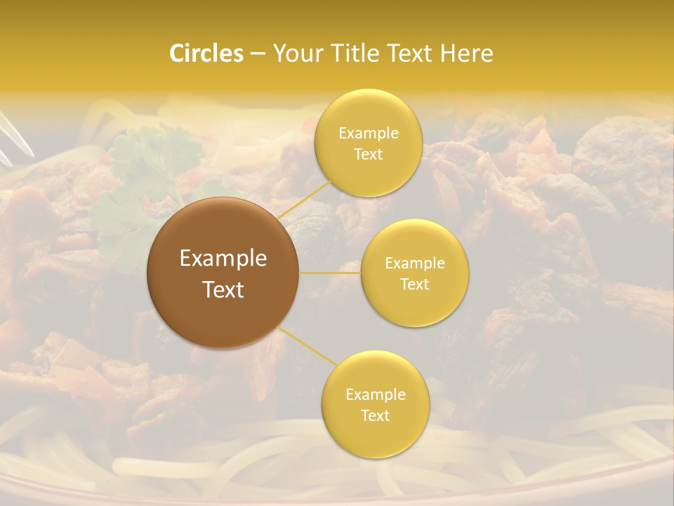 Mushroom Pasta Italy PowerPoint Template