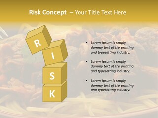 Mushroom Pasta Italy PowerPoint Template