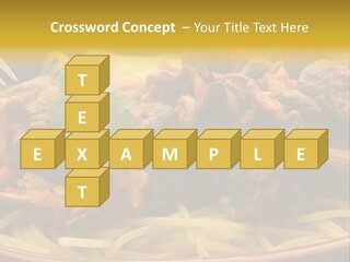 Mushroom Pasta Italy PowerPoint Template