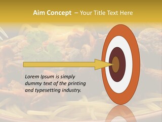 Mushroom Pasta Italy PowerPoint Template