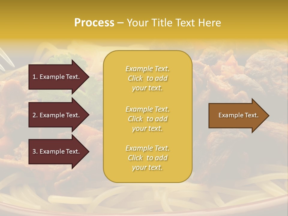 Mushroom Pasta Italy PowerPoint Template