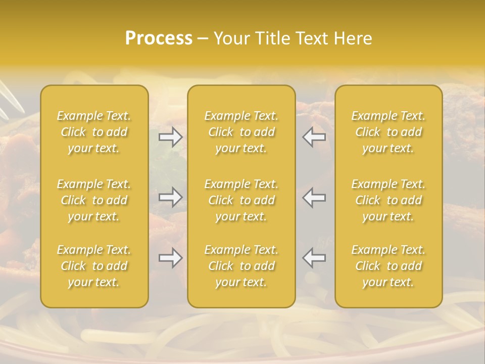 Mushroom Pasta Italy PowerPoint Template