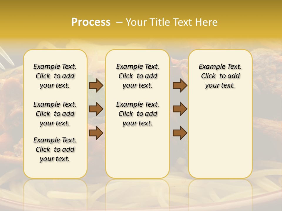 Mushroom Pasta Italy PowerPoint Template