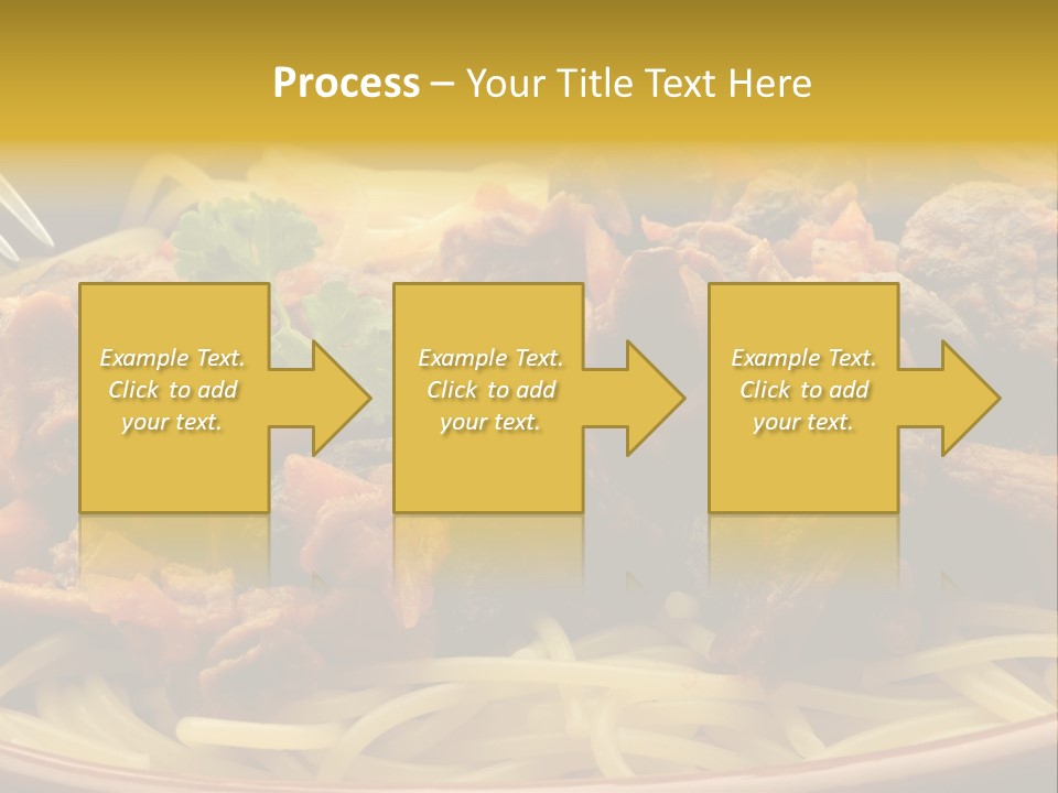 Mushroom Pasta Italy PowerPoint Template