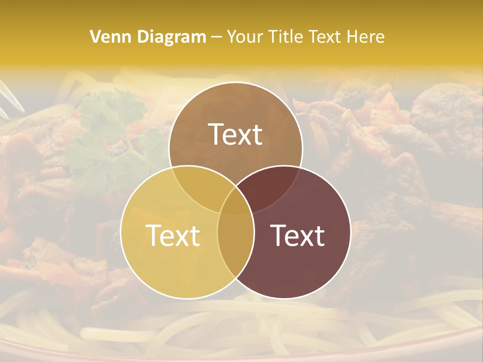 Mushroom Pasta Italy PowerPoint Template