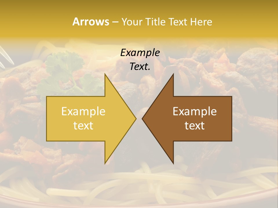 Mushroom Pasta Italy PowerPoint Template