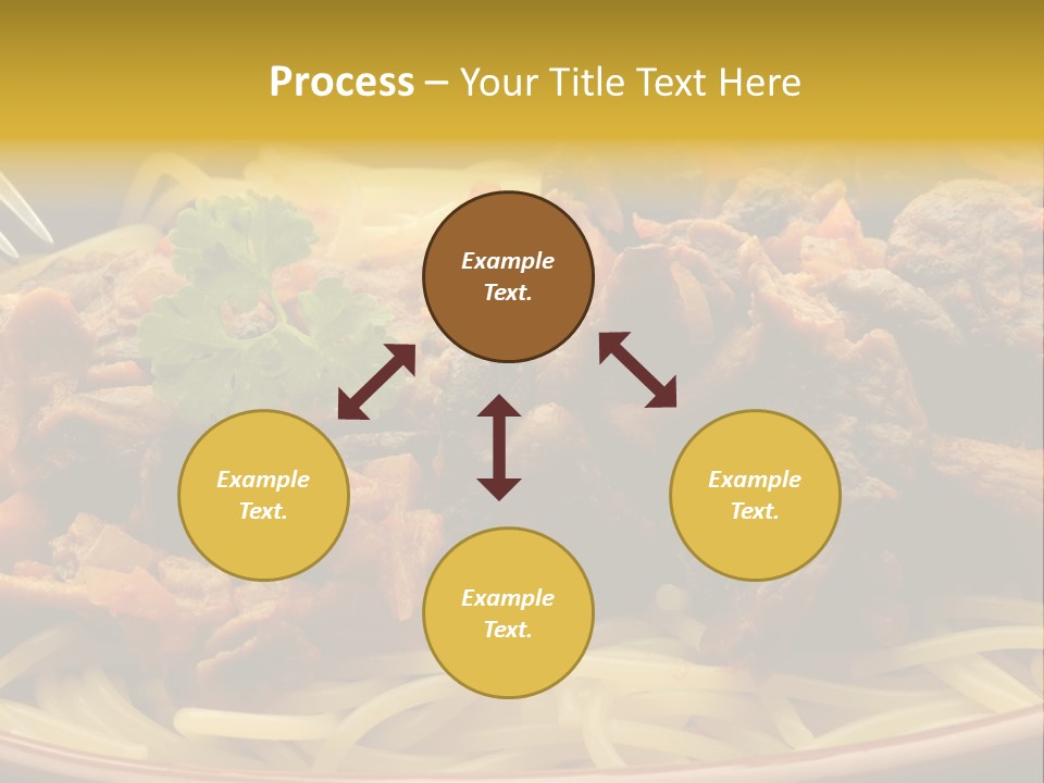 Mushroom Pasta Italy PowerPoint Template