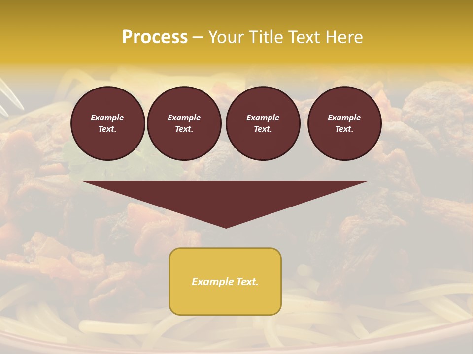 Mushroom Pasta Italy PowerPoint Template