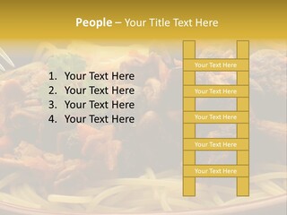 Mushroom Pasta Italy PowerPoint Template