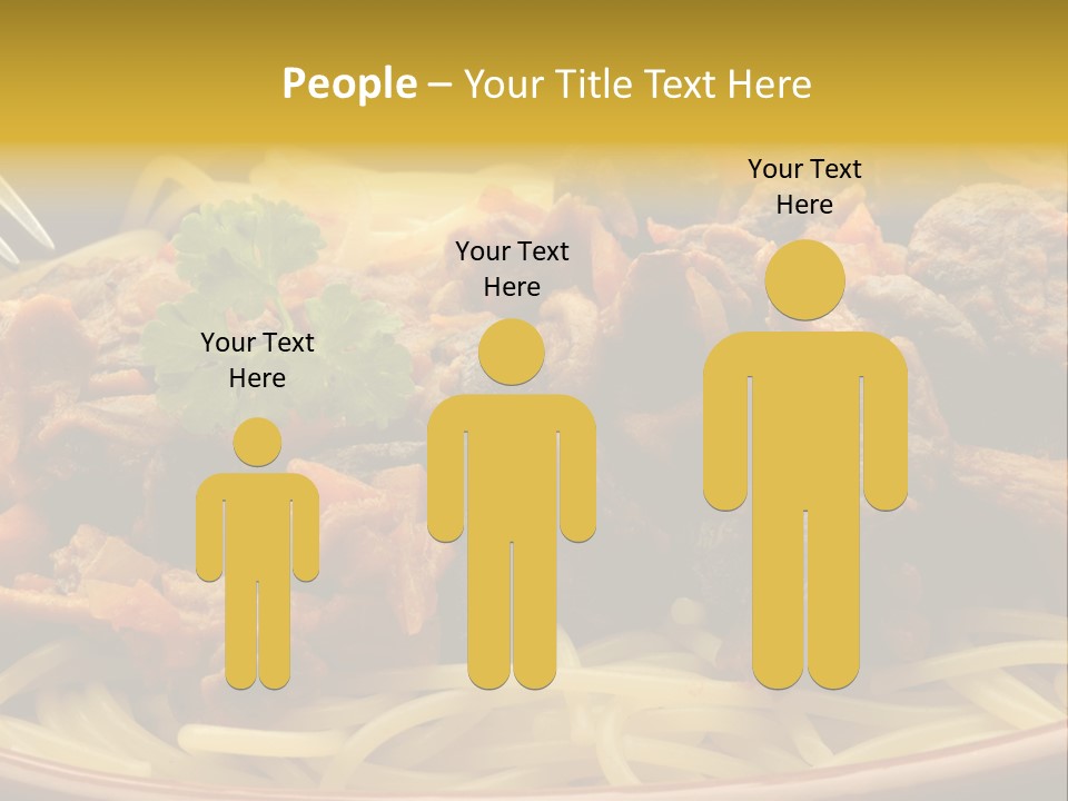 Mushroom Pasta Italy PowerPoint Template