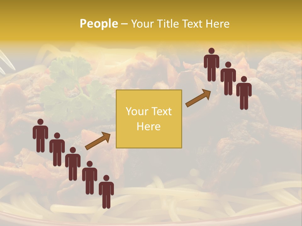 Mushroom Pasta Italy PowerPoint Template