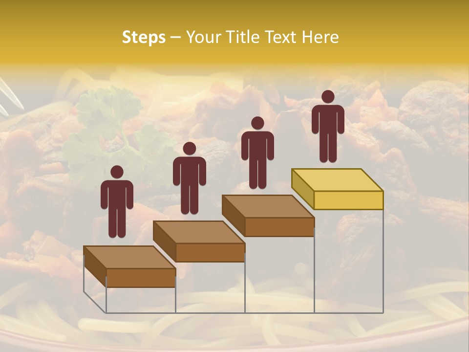 Mushroom Pasta Italy PowerPoint Template