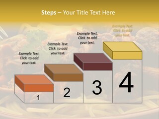 Mushroom Pasta Italy PowerPoint Template