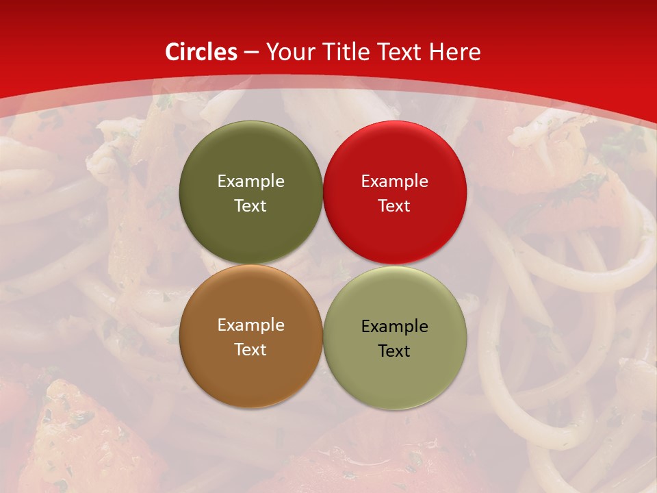 Nourriture Pates Recette PowerPoint Template