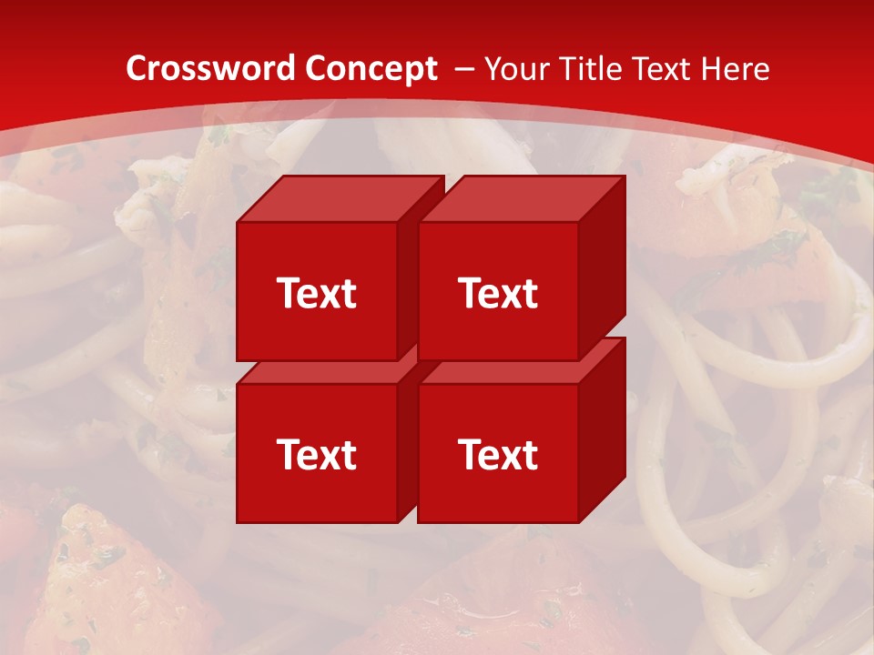 Nourriture Pates Recette PowerPoint Template