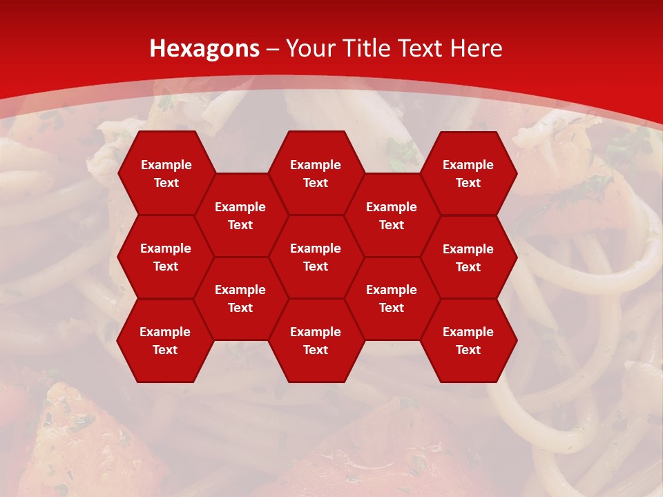 Nourriture Pates Recette PowerPoint Template