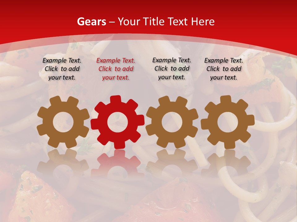 Nourriture Pates Recette PowerPoint Template