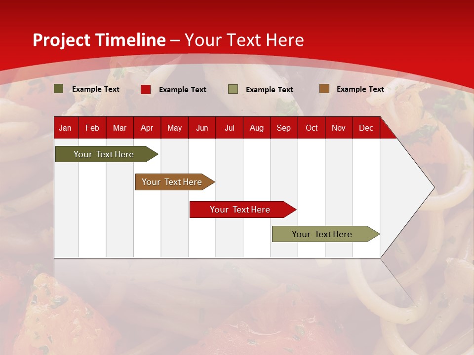 Nourriture Pates Recette PowerPoint Template