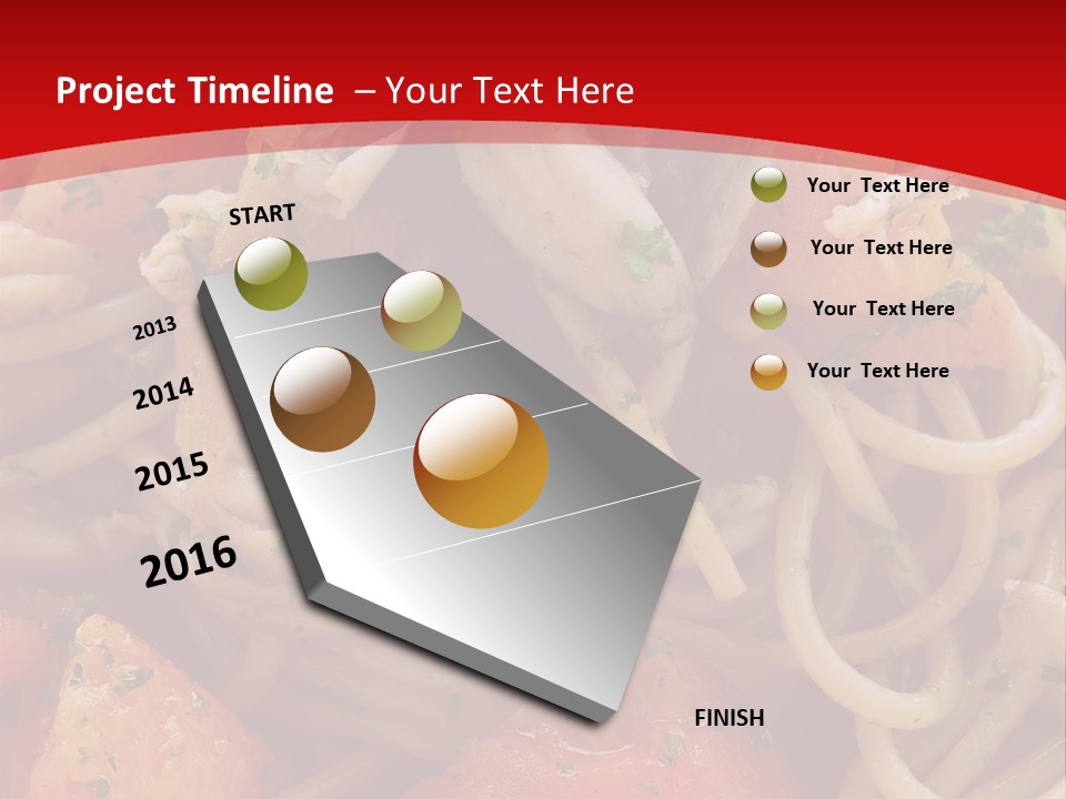 Nourriture Pates Recette PowerPoint Template