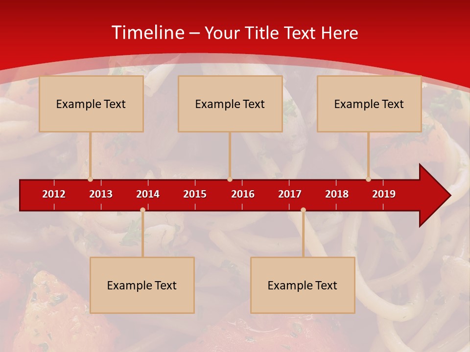 Nourriture Pates Recette PowerPoint Template