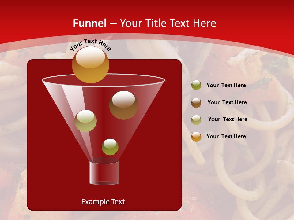 Nourriture Pates Recette PowerPoint Template