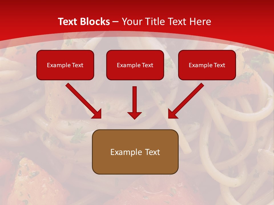 Nourriture Pates Recette PowerPoint Template