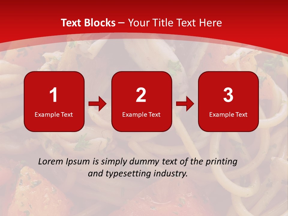 Nourriture Pates Recette PowerPoint Template