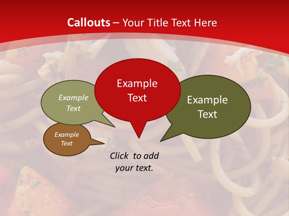 Nourriture Pates Recette PowerPoint Template
