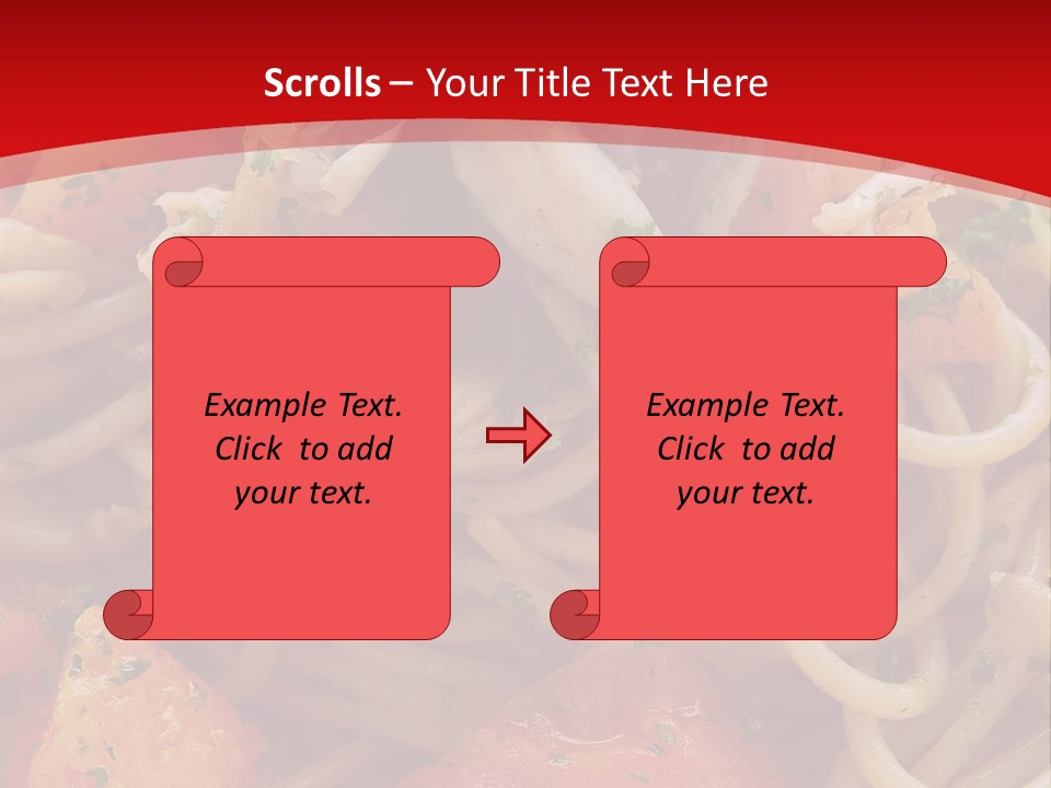 Nourriture Pates Recette PowerPoint Template