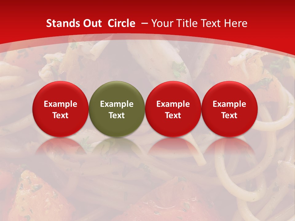 Nourriture Pates Recette PowerPoint Template