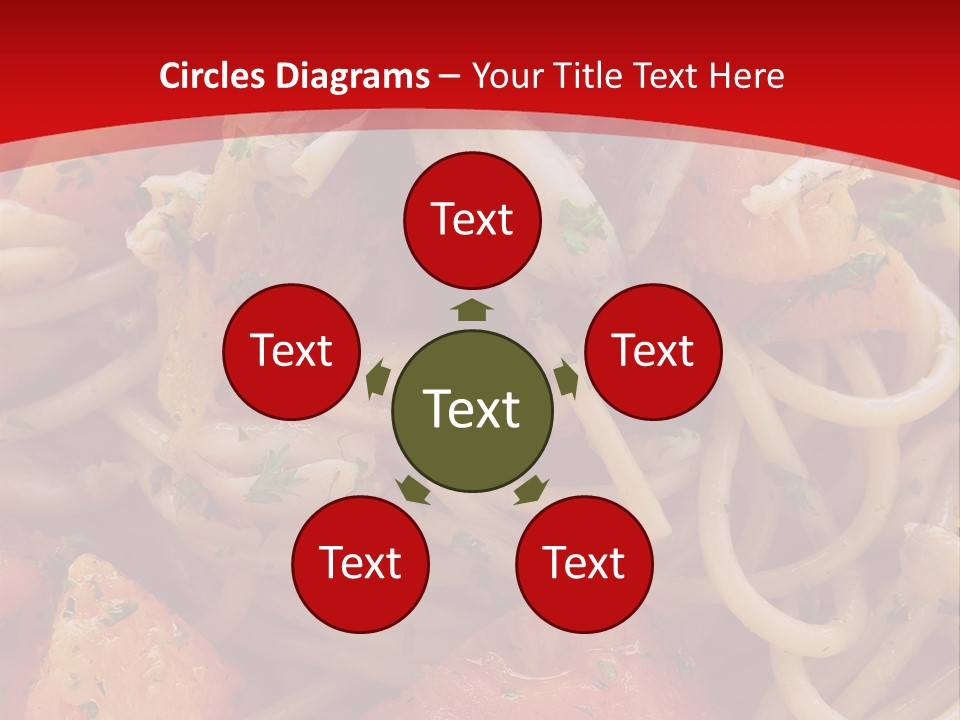 Nourriture Pates Recette PowerPoint Template