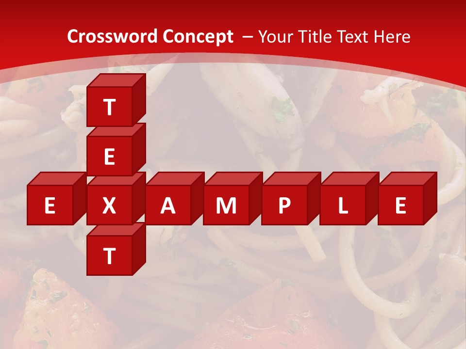 Nourriture Pates Recette PowerPoint Template