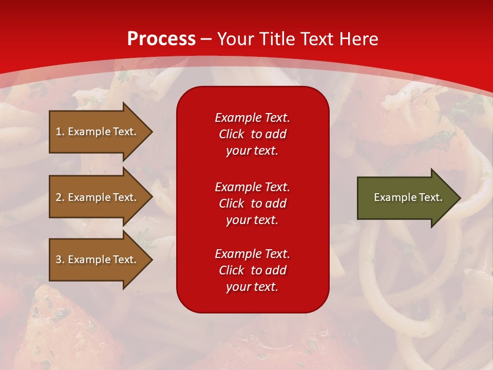 Nourriture Pates Recette PowerPoint Template