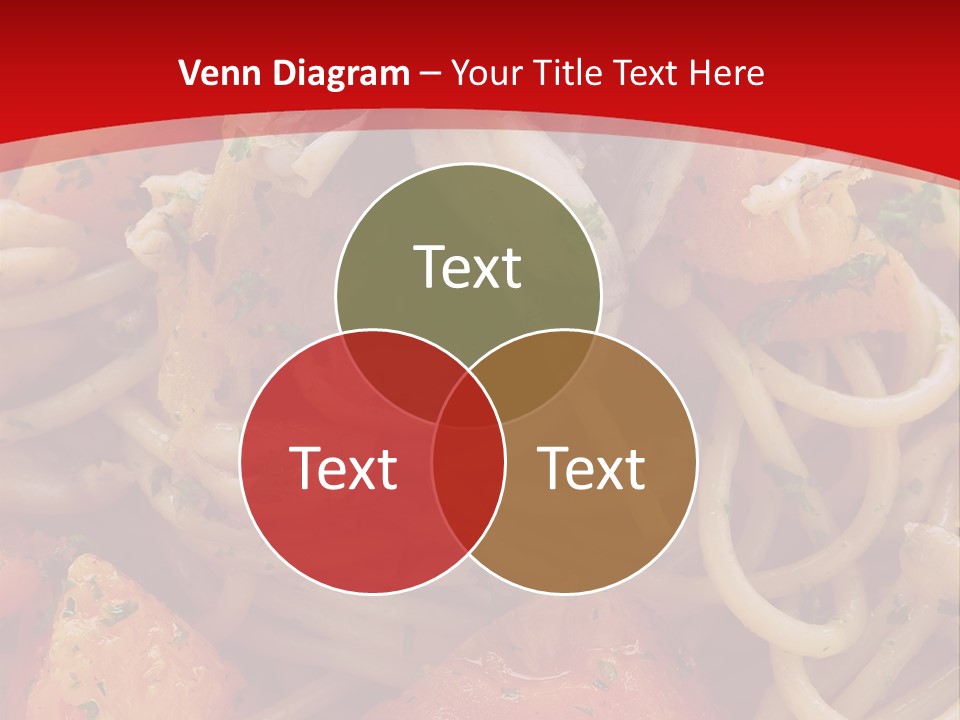 Nourriture Pates Recette PowerPoint Template