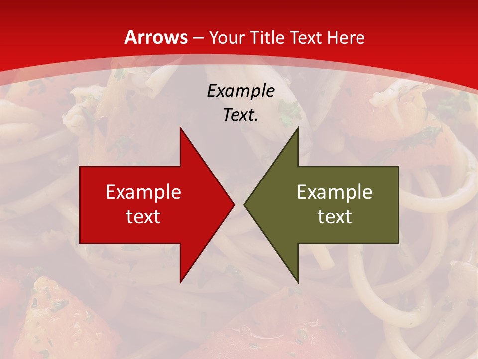 Nourriture Pates Recette PowerPoint Template