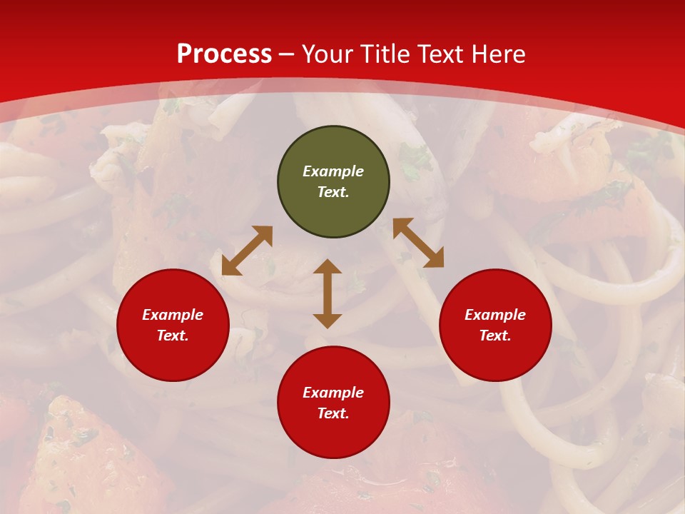 Nourriture Pates Recette PowerPoint Template