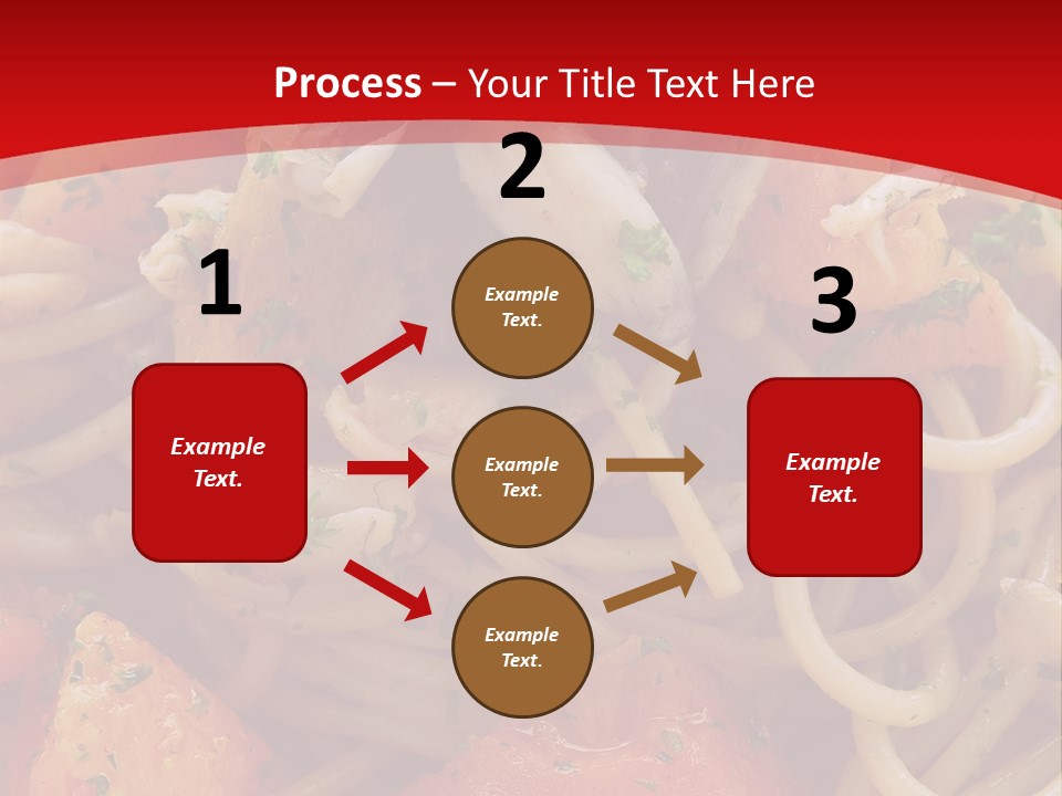 Nourriture Pates Recette PowerPoint Template