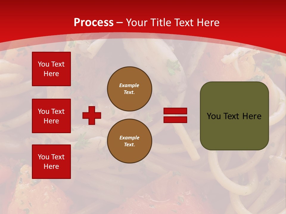 Nourriture Pates Recette PowerPoint Template