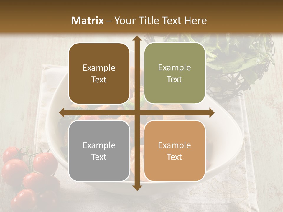 Italian Tomato Garlic PowerPoint Template