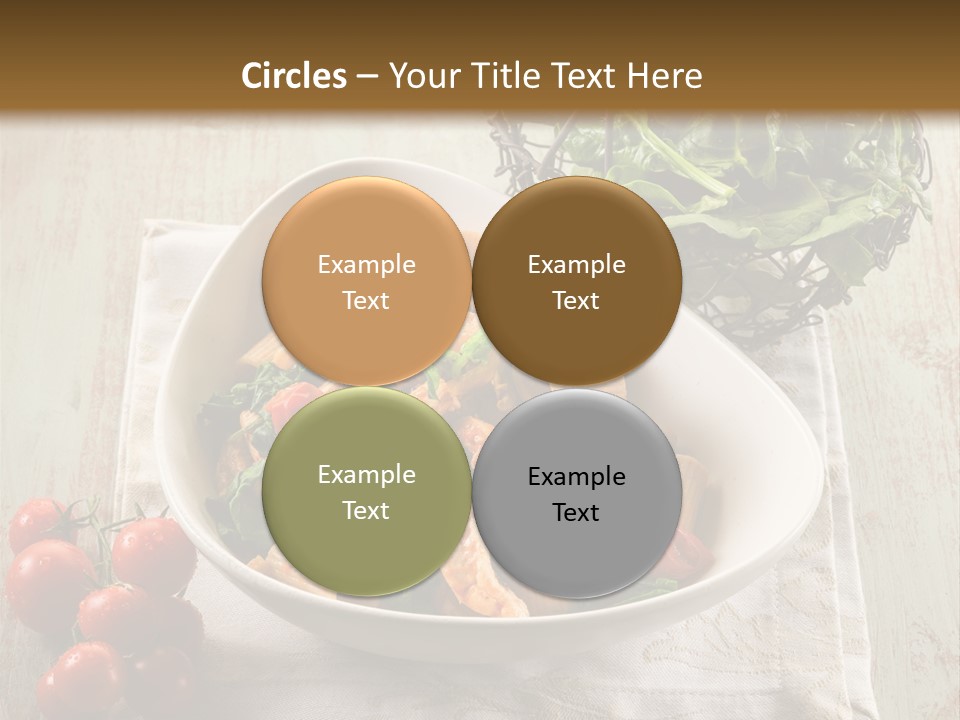 Italian Tomato Garlic PowerPoint Template