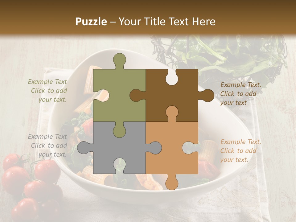 Italian Tomato Garlic PowerPoint Template