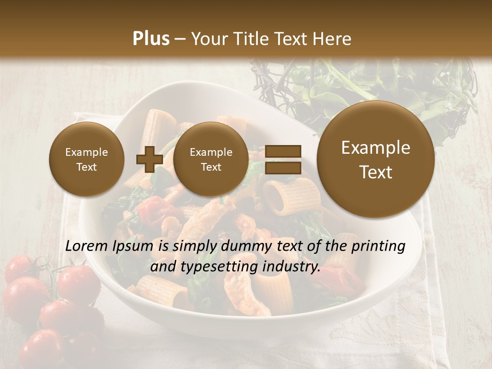 Italian Tomato Garlic PowerPoint Template