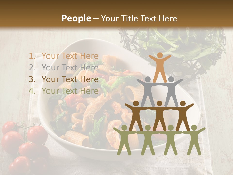 Italian Tomato Garlic PowerPoint Template