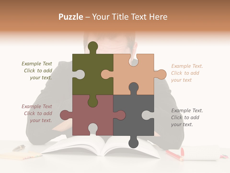 Annoiare Mani Camicia PowerPoint Template