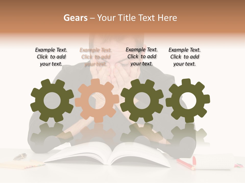 Annoiare Mani Camicia PowerPoint Template