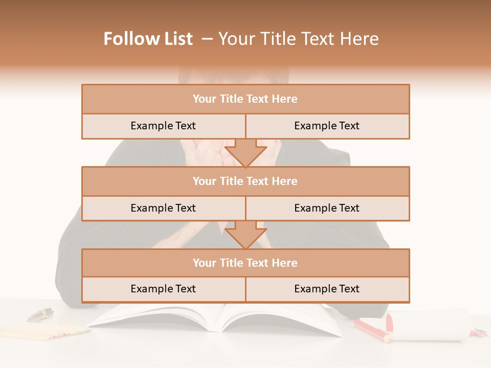 Annoiare Mani Camicia PowerPoint Template