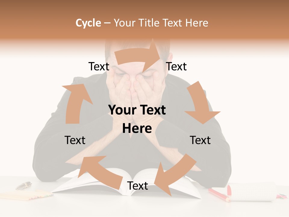 Annoiare Mani Camicia PowerPoint Template